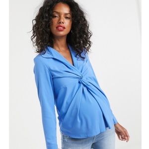 DONATING on 3/11! Knot Maternity Blouse